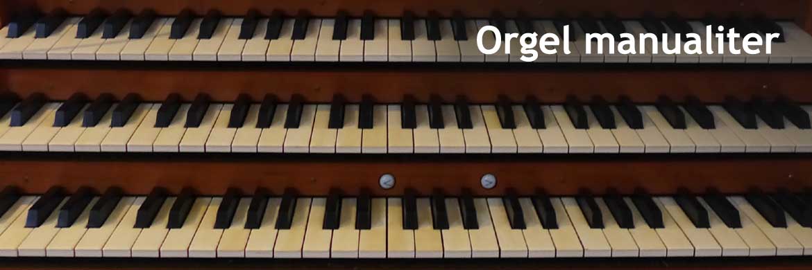 Orgelnoten ohne Pedal